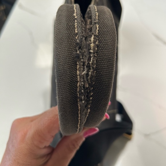 Prada Canapa Black Canvas Tote Bag - Picture 6 of 13